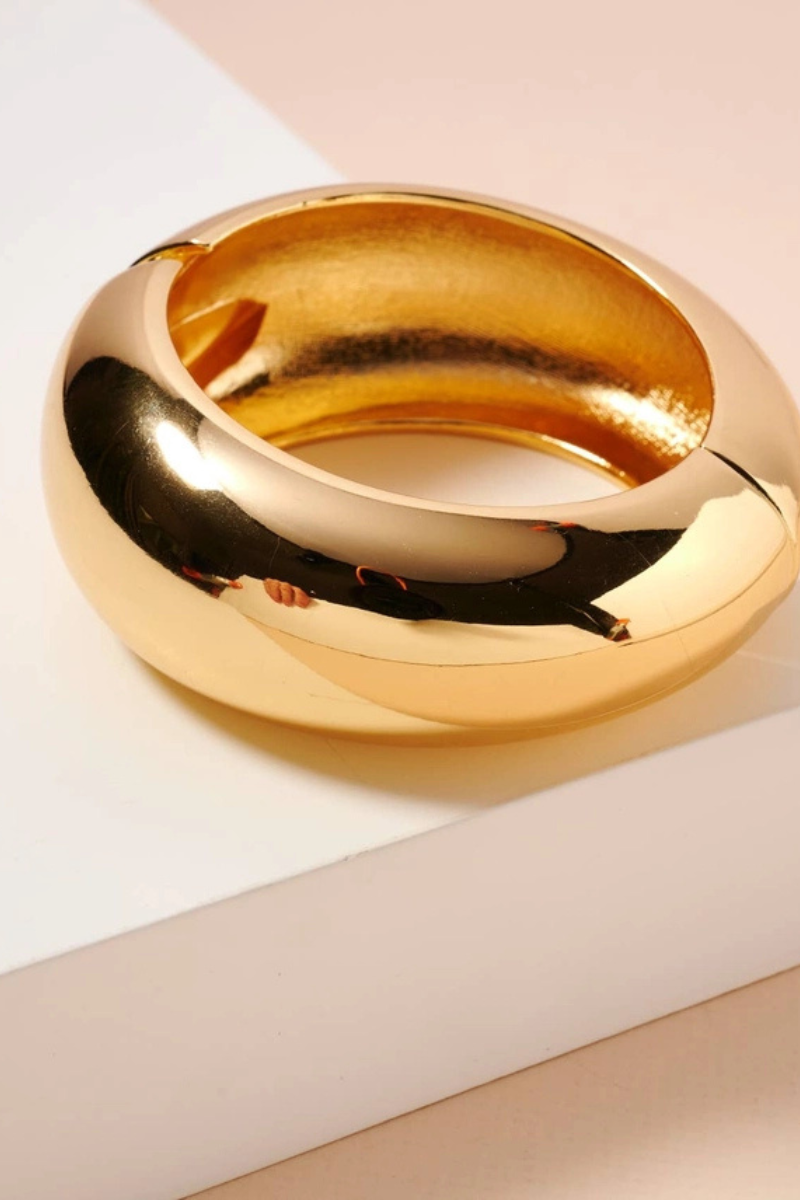 Gold Uneven Cuff