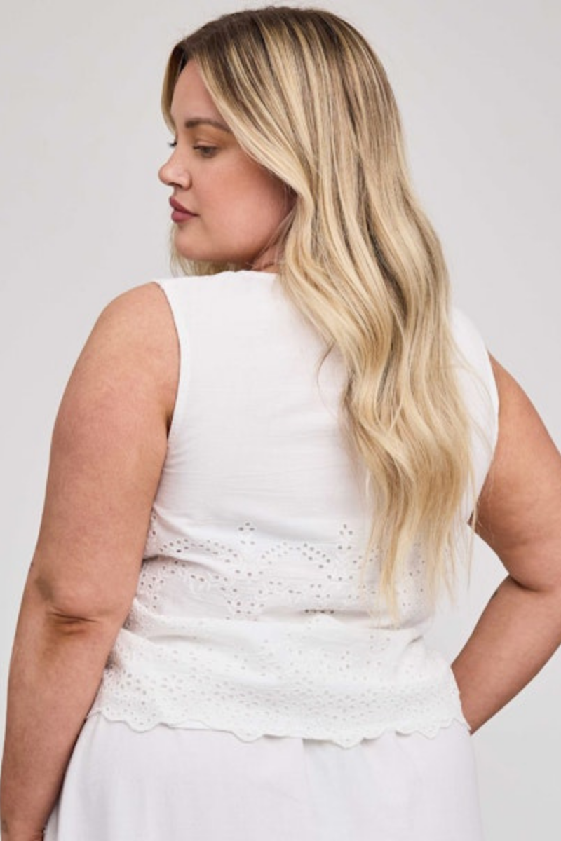 Rhea Eyelet Blouse