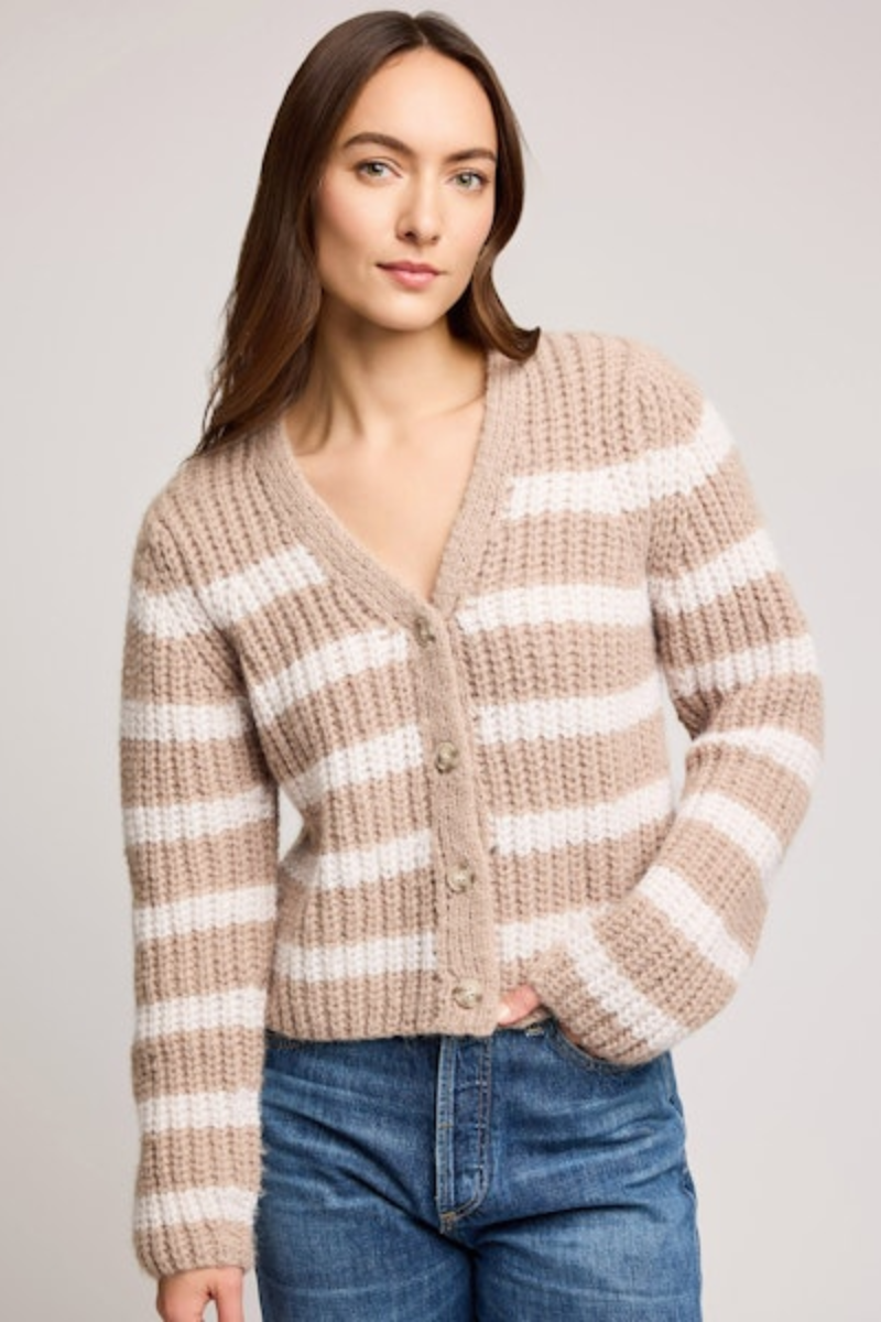 Melanie Stripped Cardigan