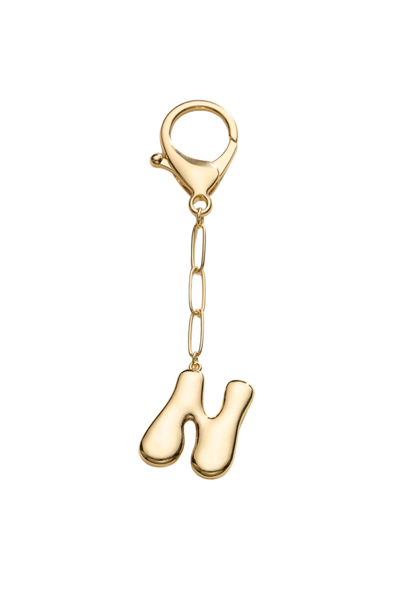 Bubble Letter Keychain