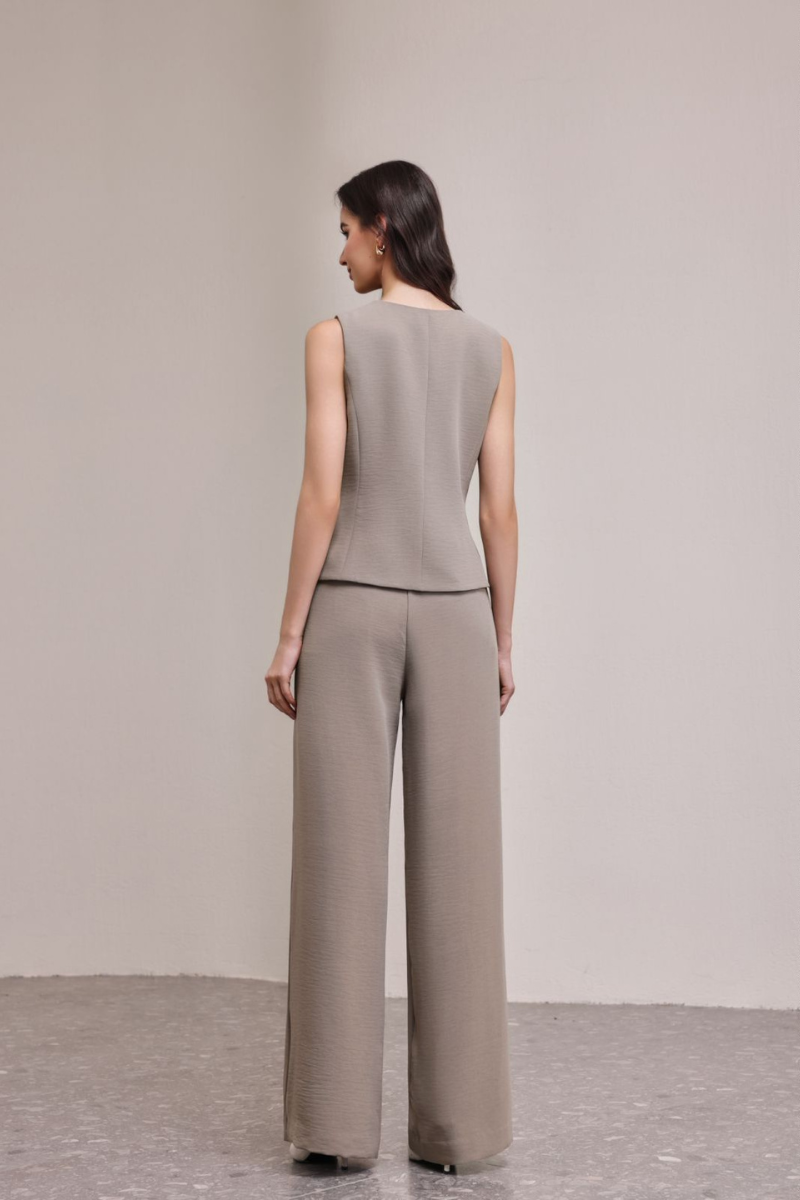 Aster Button Front Vest