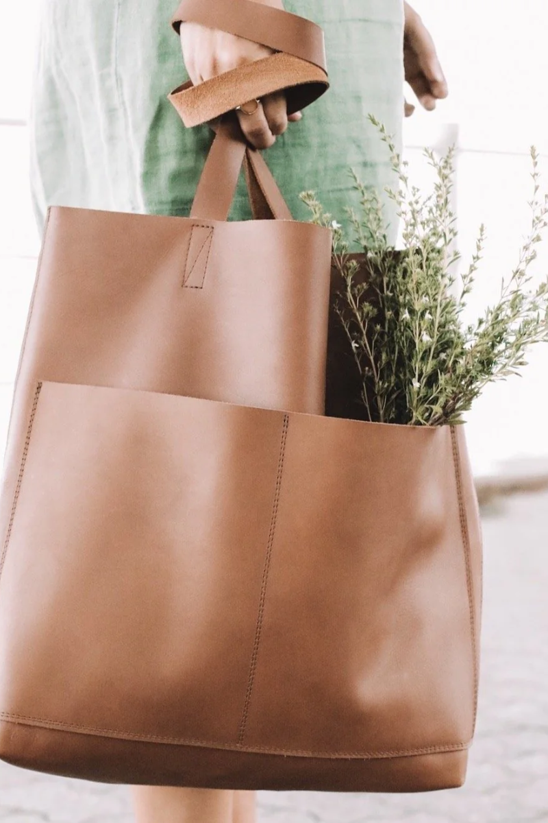 Classic Leather Tote