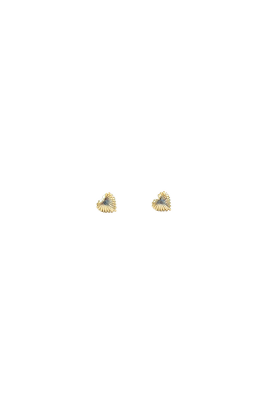 Seashell Heart Earrings