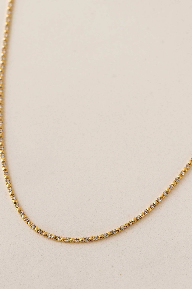 Tennis Metal Necklace