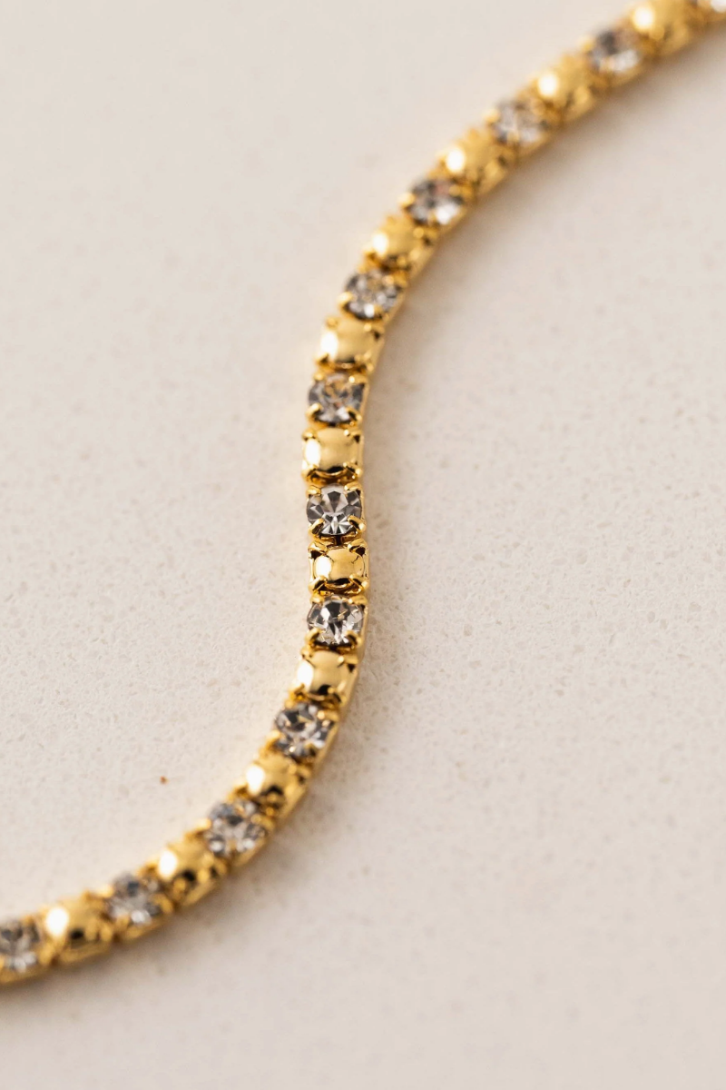 Tennis Metal Necklace