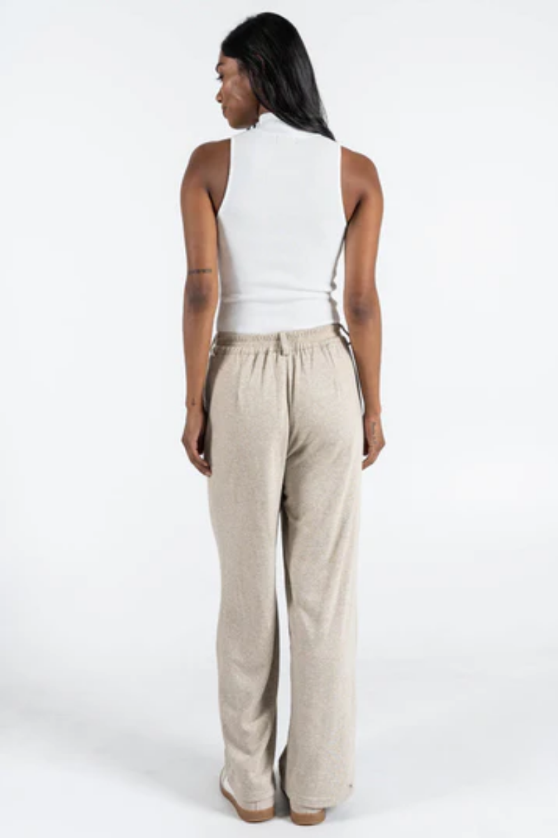 Pleated Pant | Oatmeal