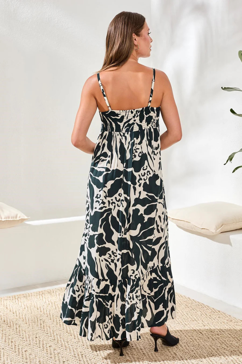 Printed Maxi Dress