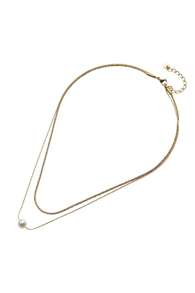 Pearl Multi Chain Necklace