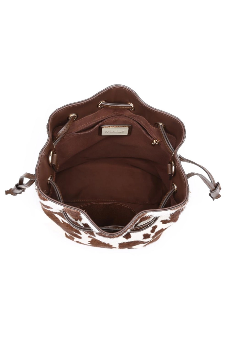 Patsy Crossbosy Bag | Cow Print