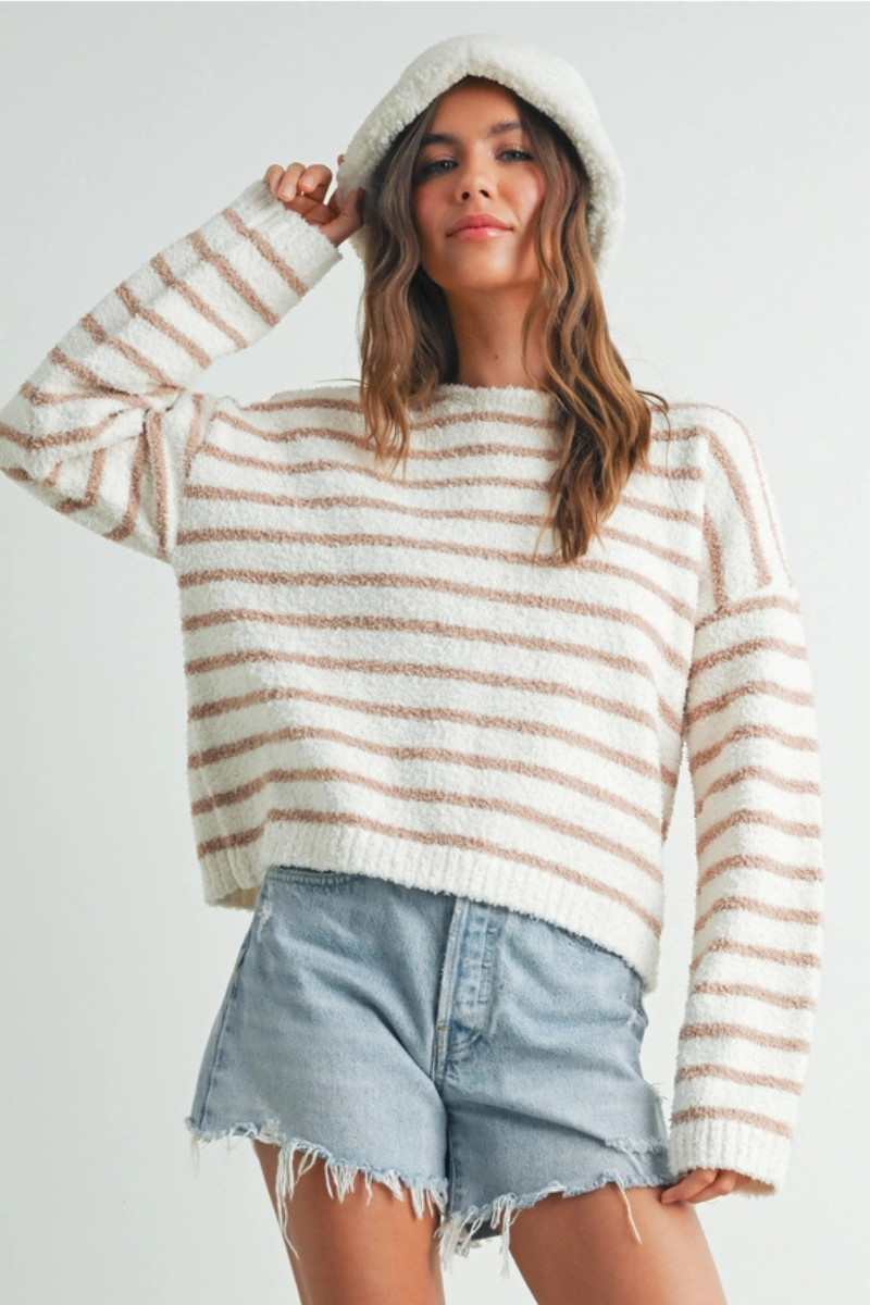Stripe Knit Sweater