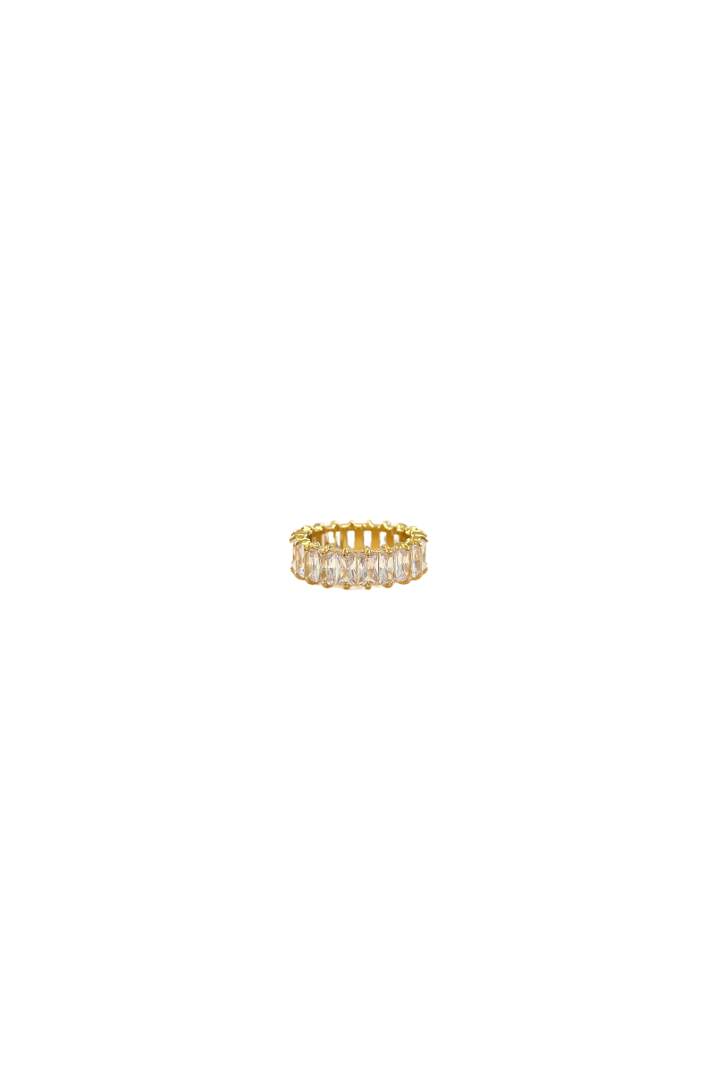 Wide Baguette Ring