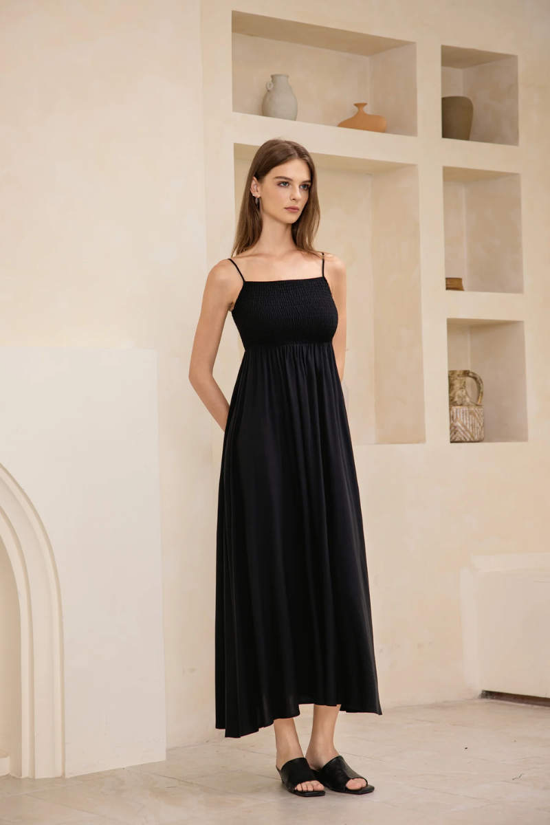 Aster Linen Dress
