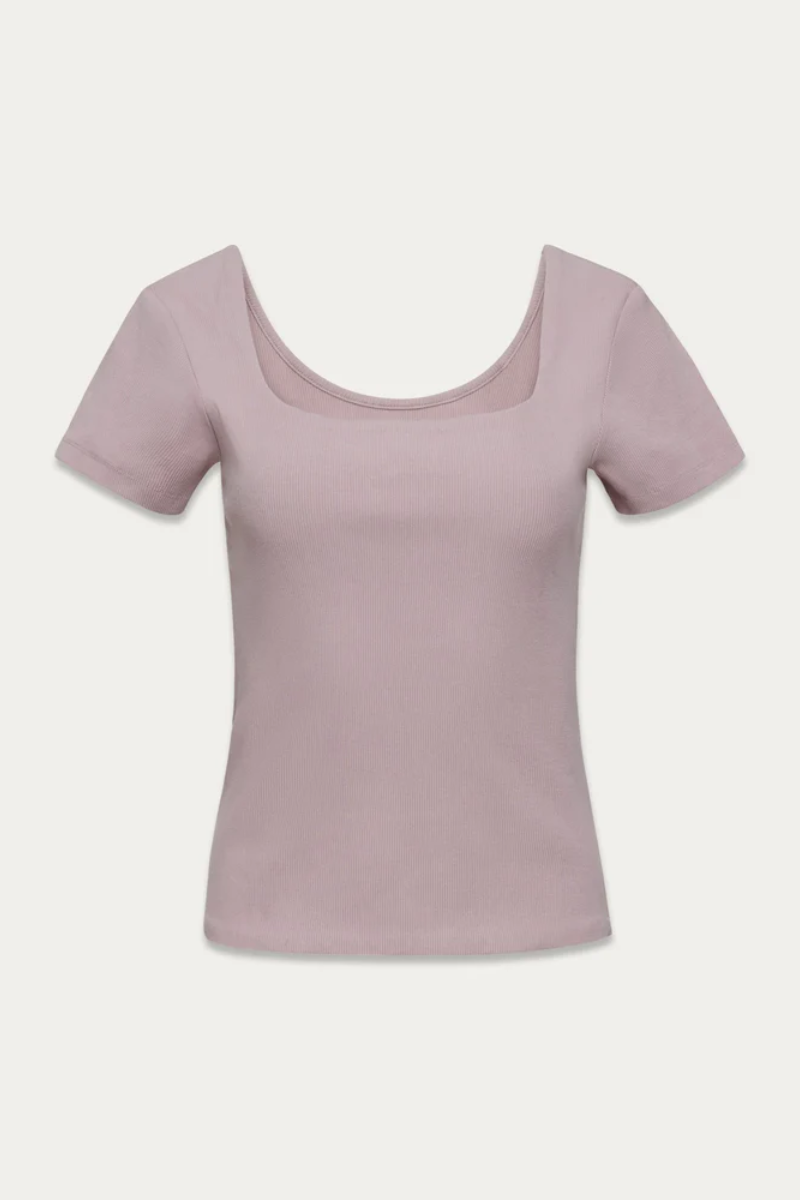 Selena Squareneck Tee