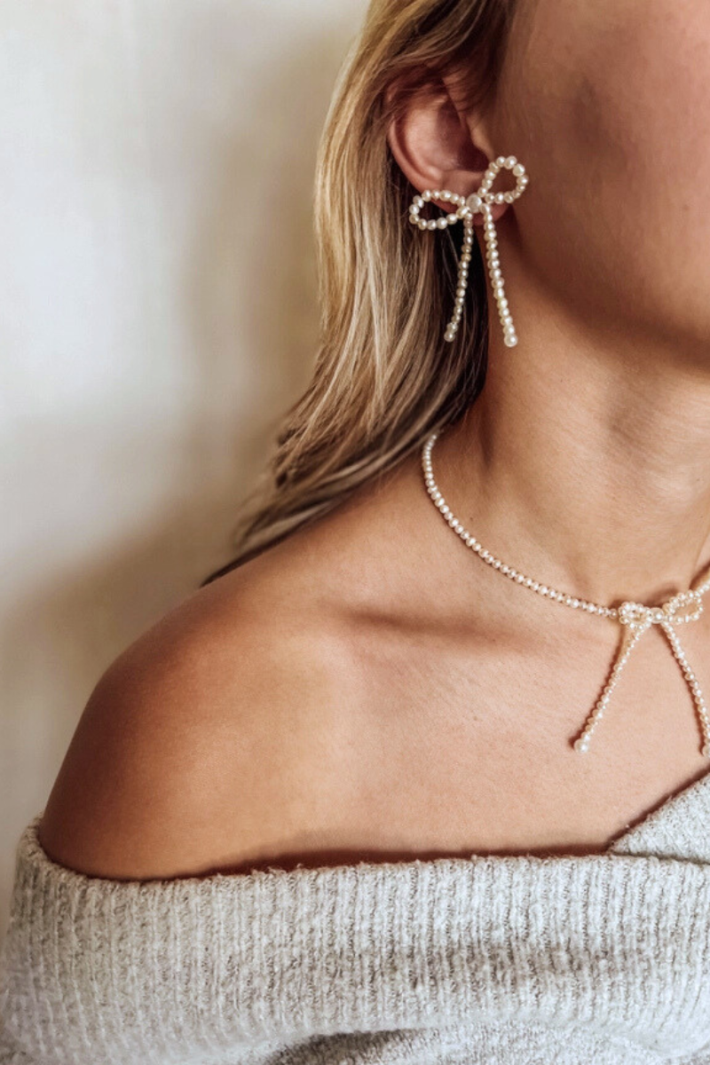 Rayna Bow Necklace