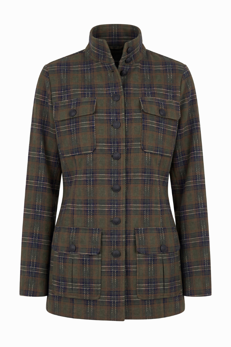 Tartan Plaid Field Jacket