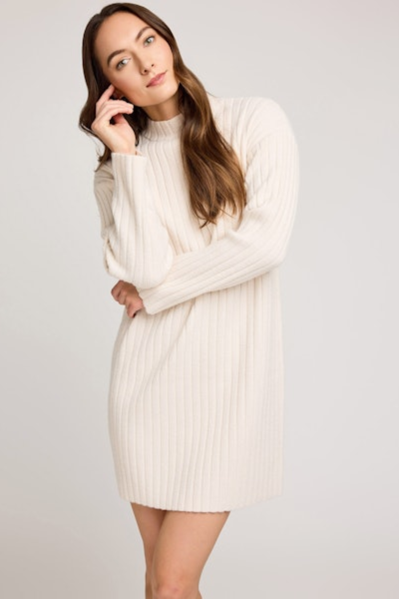 Yvette Sweater Dress | Cream