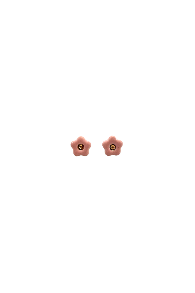 Ceramic Flower Stud