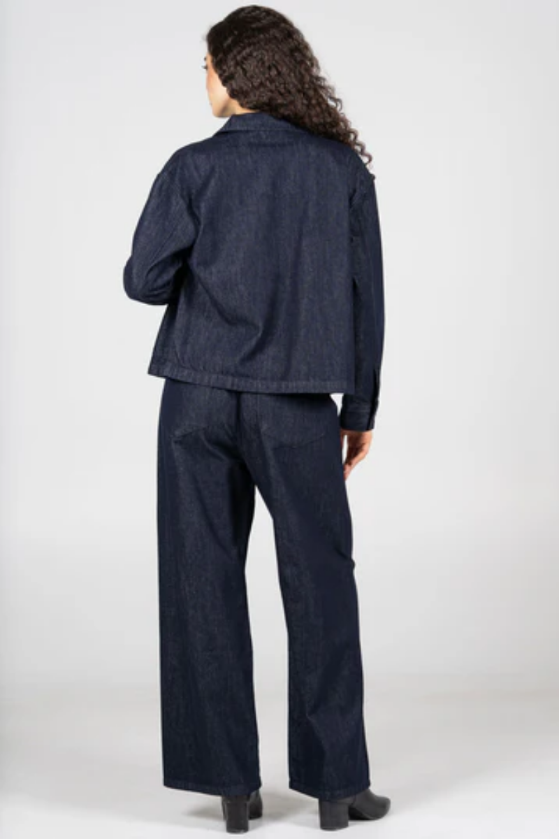 Wide Leg Tie Front Pant