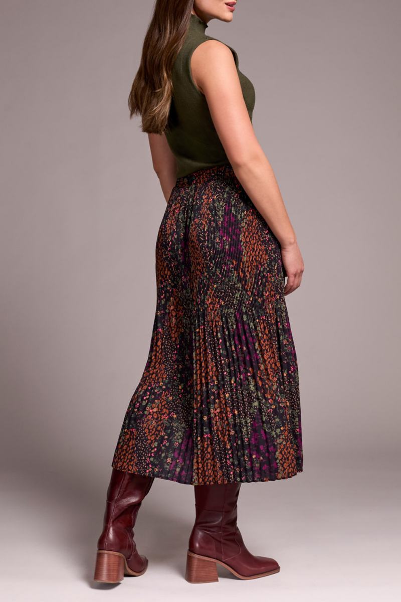 Plisse Pleated Skirt