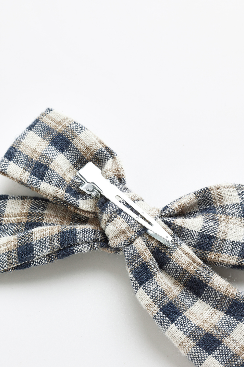 Bow | Navy check