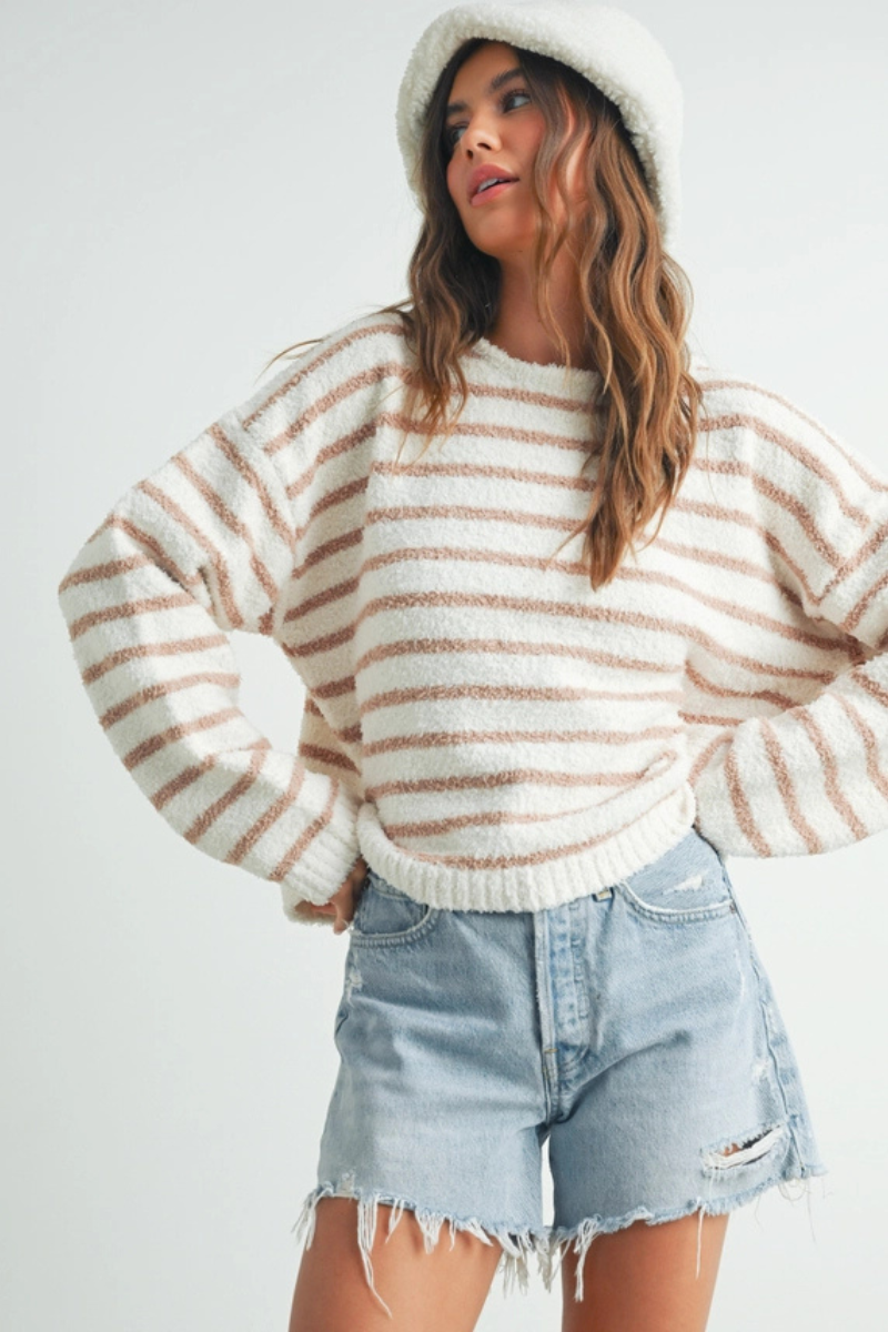 Stripe Knit Sweater