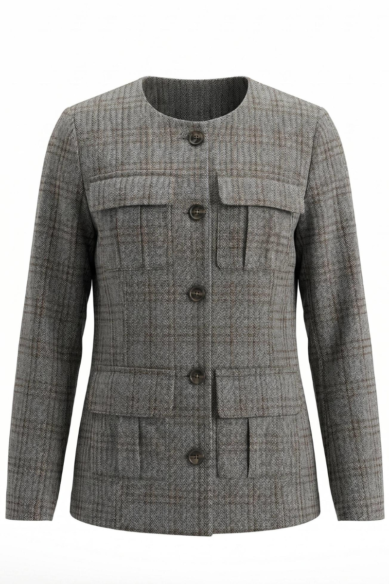 Herringbone Field Jacket