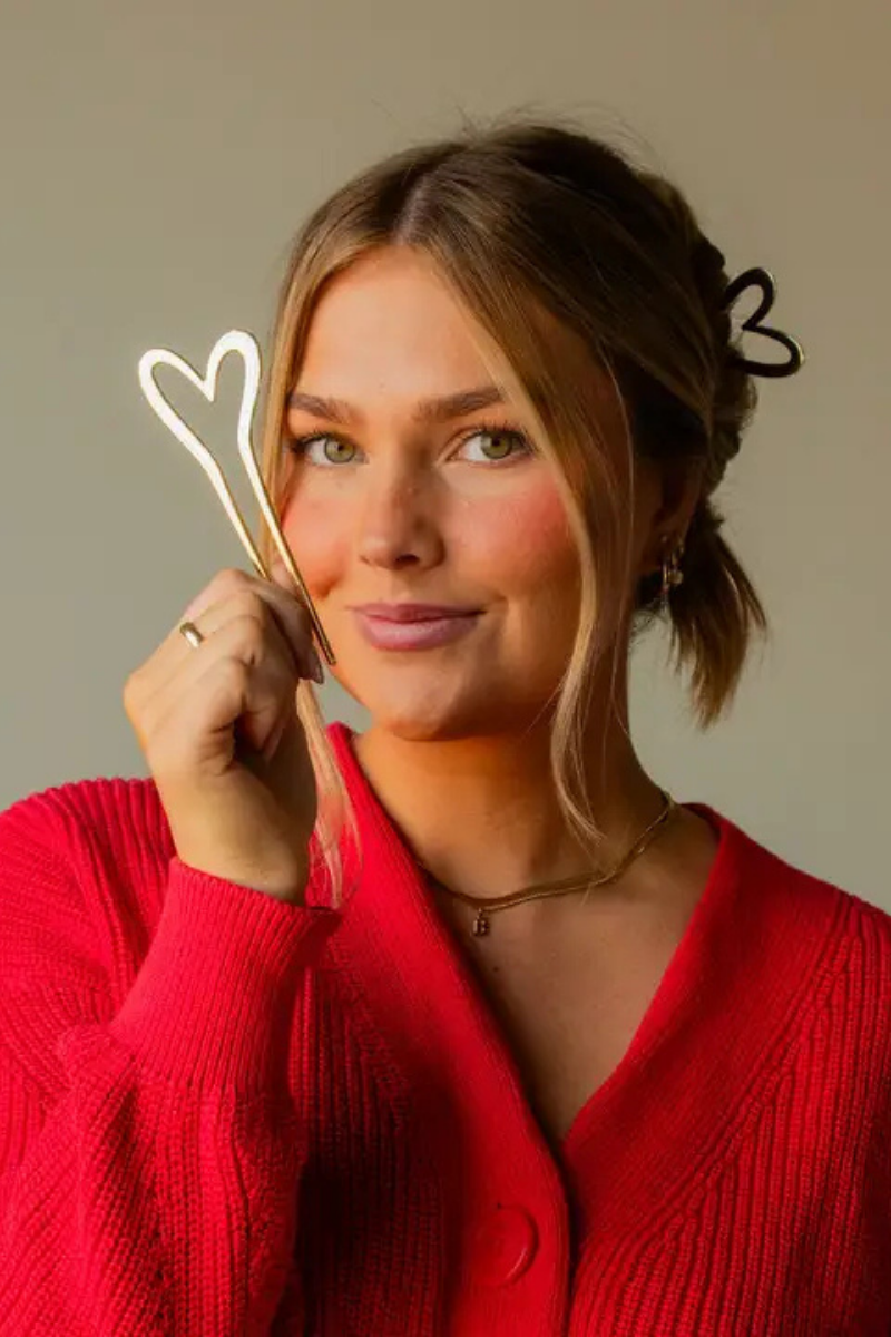 Heart Hair Pin