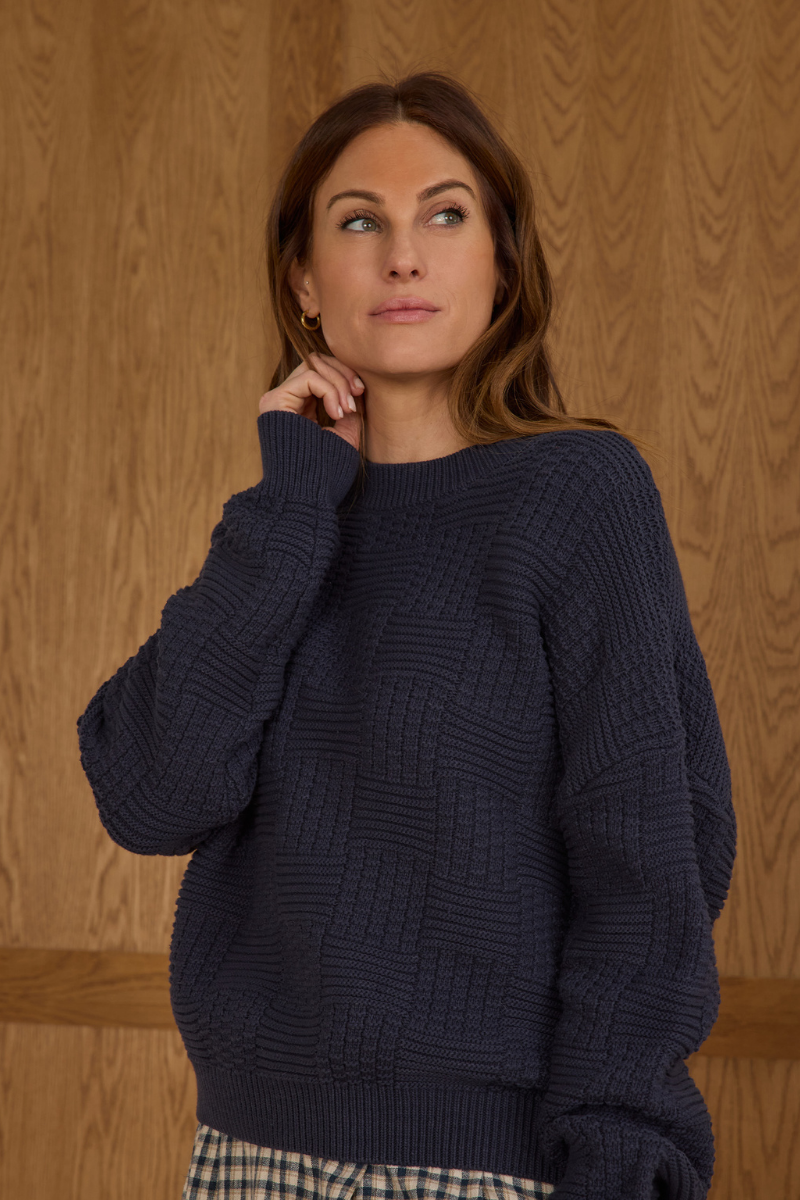 Carolina Sweater | Navy