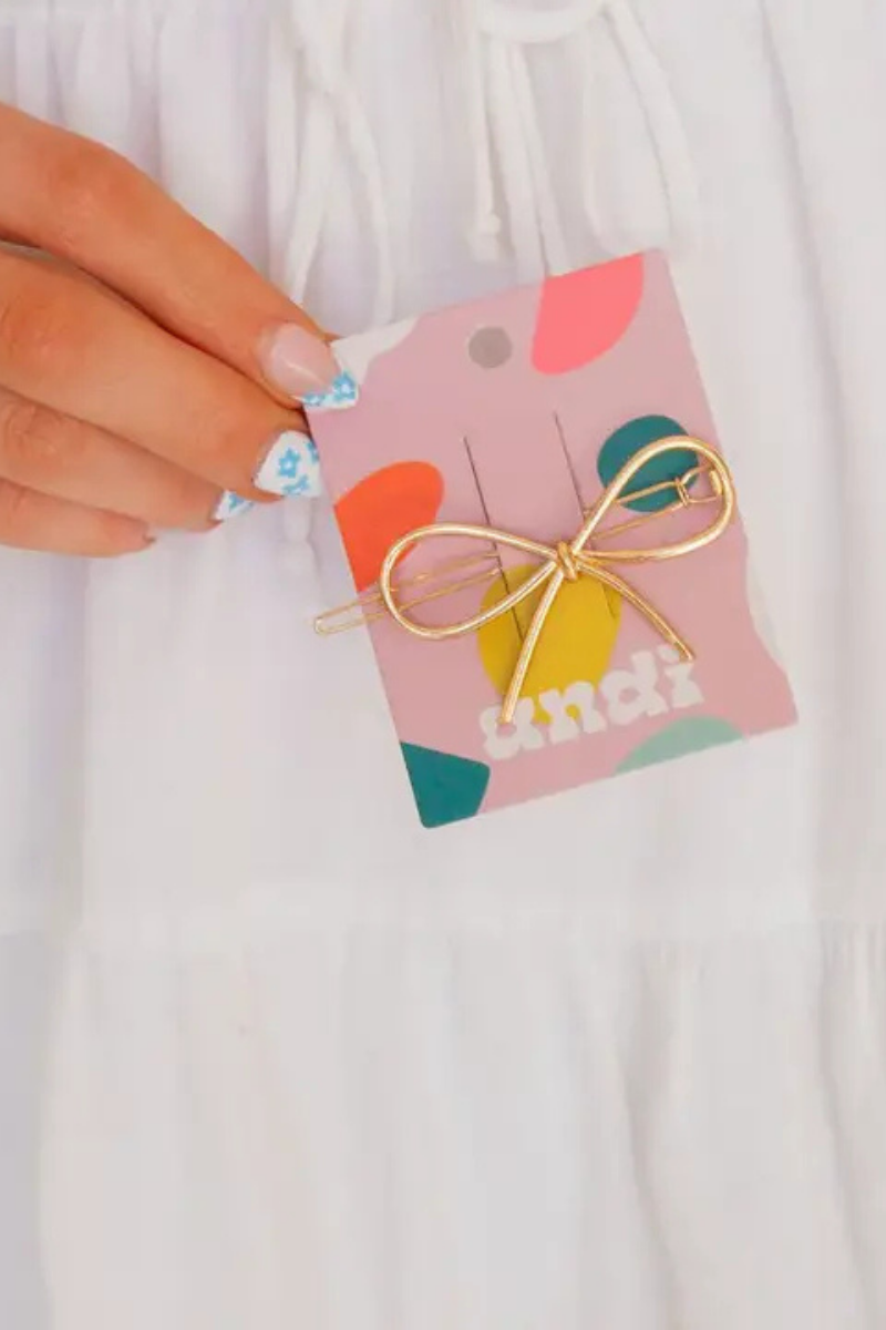Allie | Bow Clip
