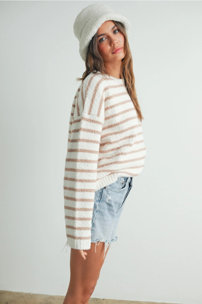 Stripe Knit Sweater