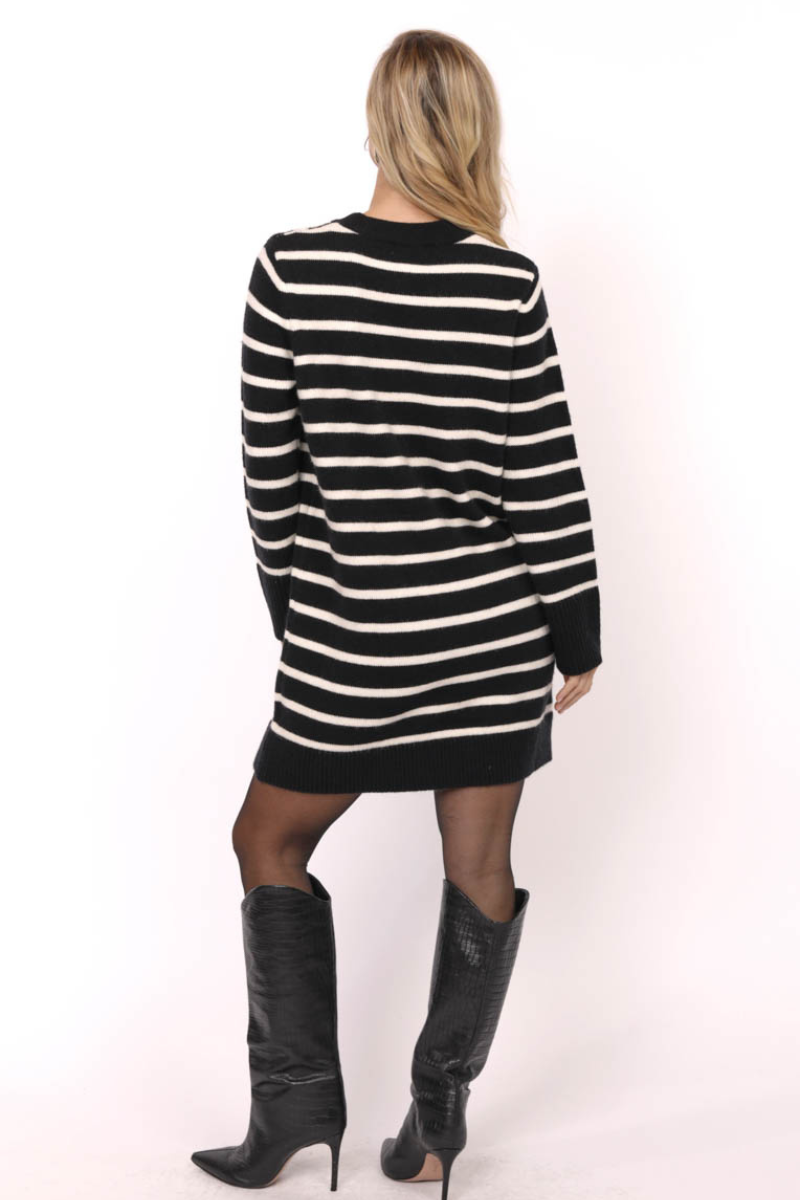 Stripe Sweater Dress