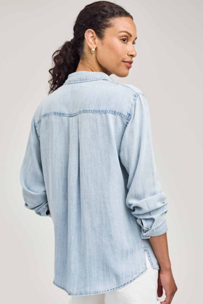 Ozzy Button Front Blouse