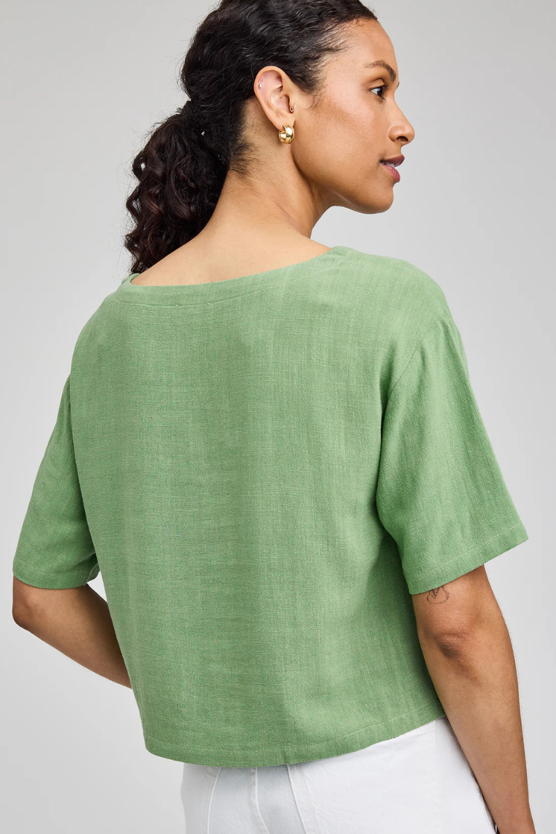 Gemini Linen Top