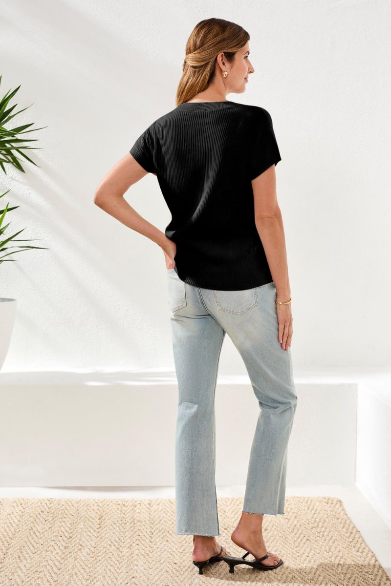 Dolman Top with Pocket
