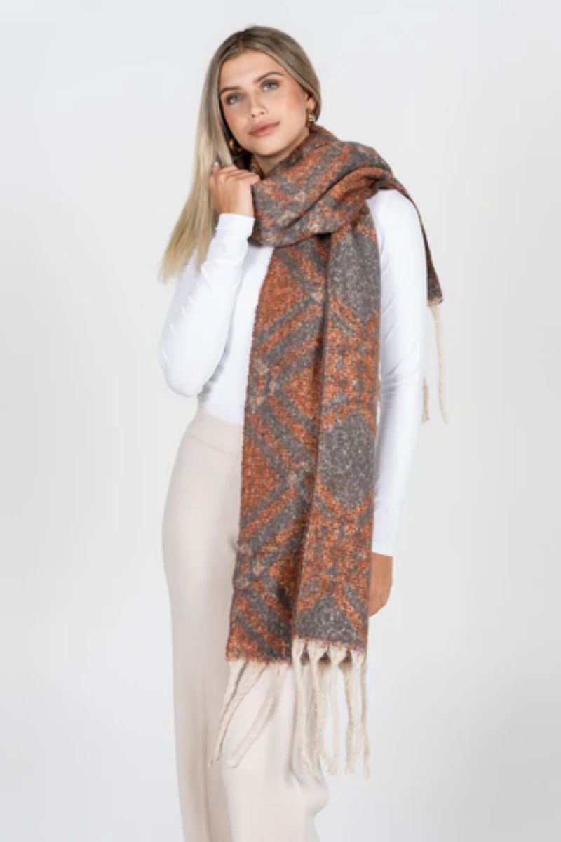 Argyle Blanket Scarf