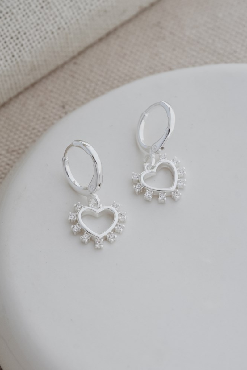 I've Got a Crush Hoop Earrings