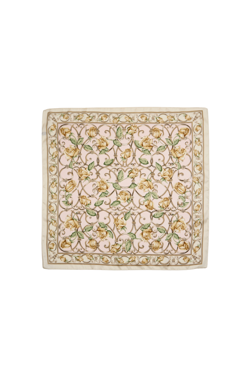 Silk Scarf | Baroque Rose
