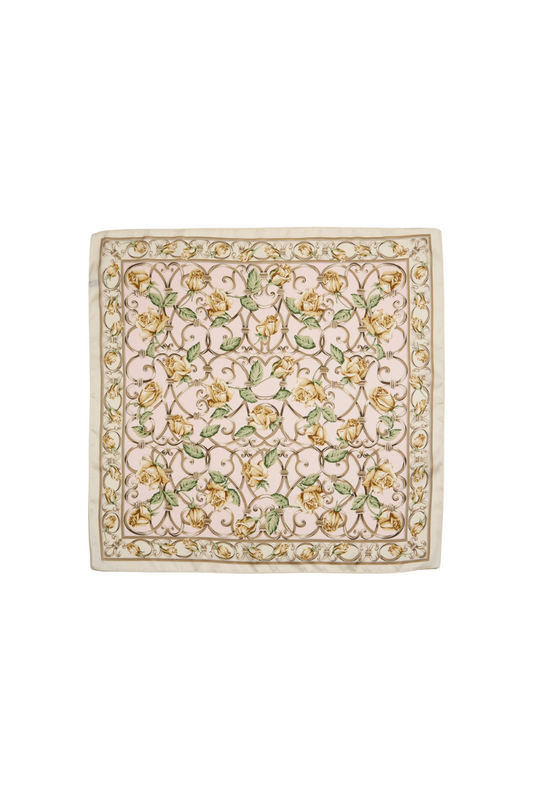 Silk Scarf | Baroque Rose