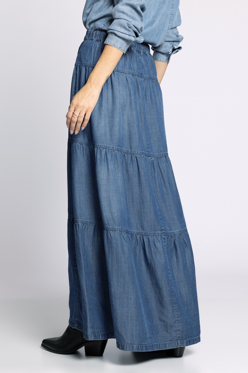 Montie Denim Skirt