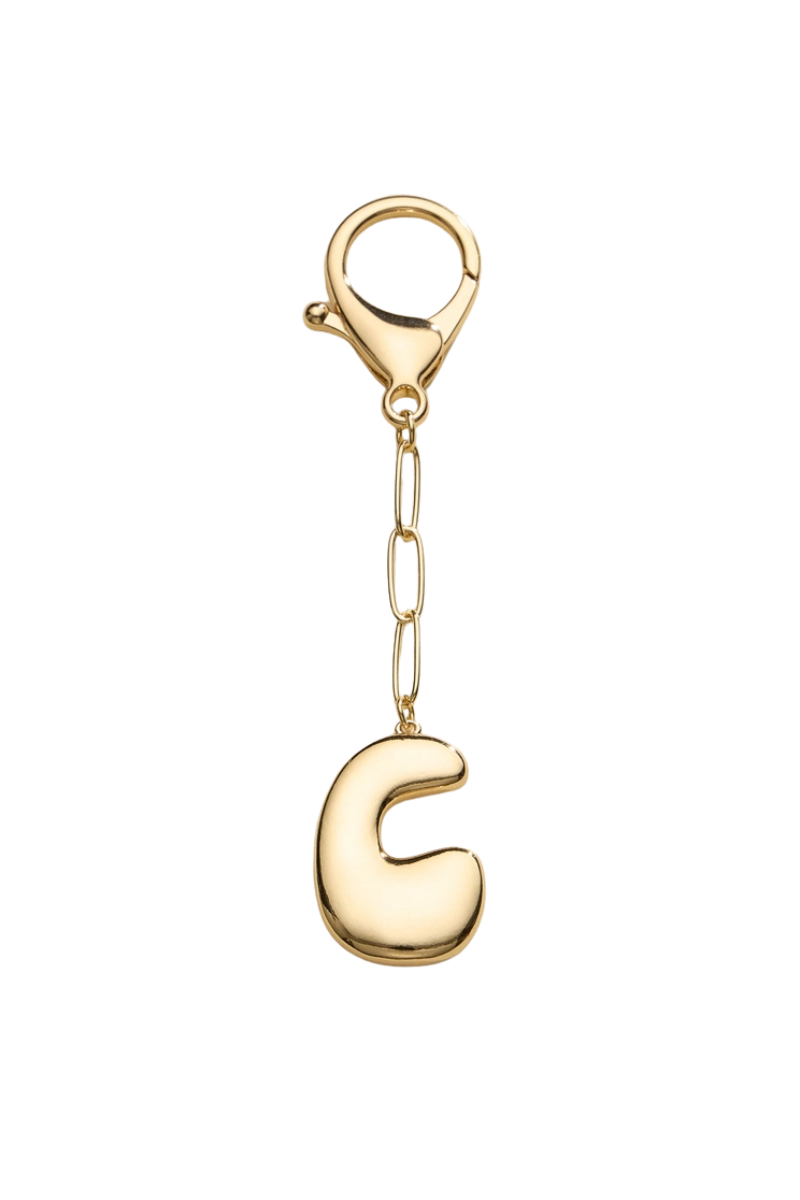 Bubble Letter Keychain
