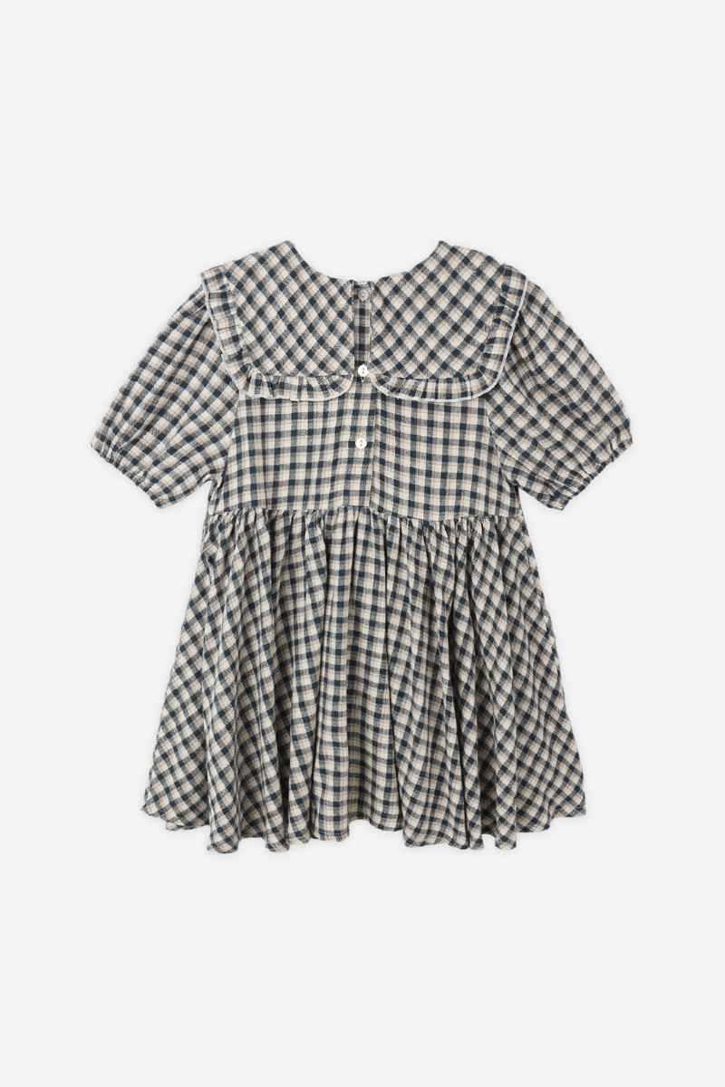 Camille Dress | Navy Check
