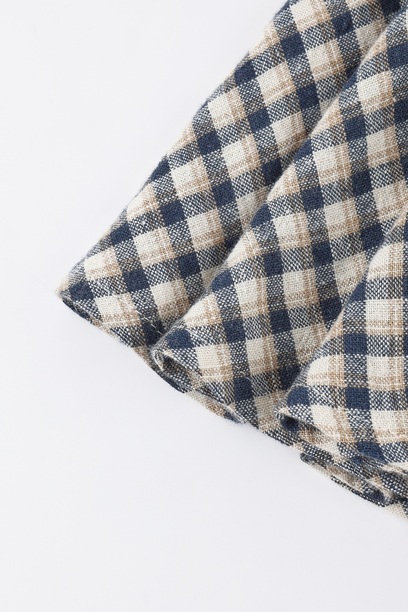 Camille Dress | Navy Check