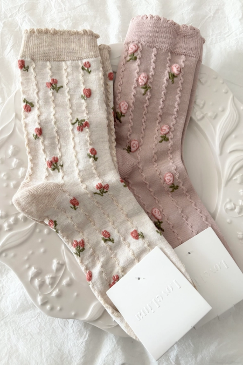 Jury Flower Socks