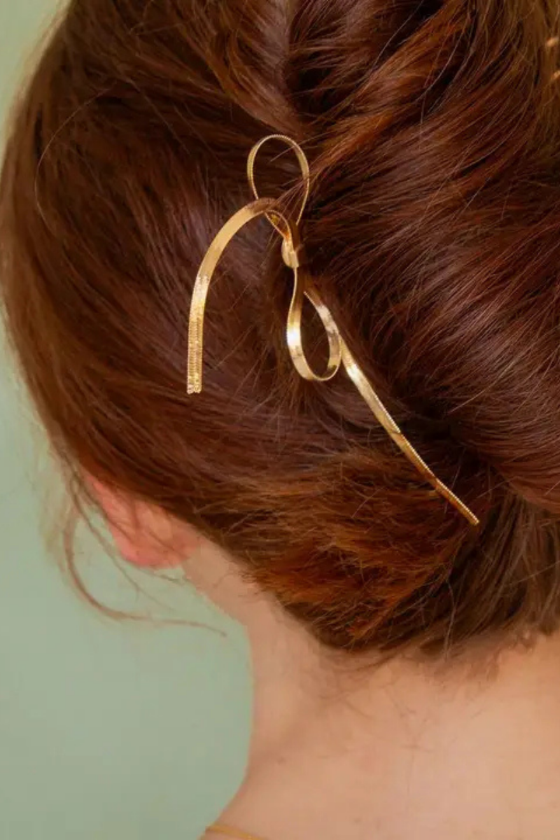 Avery Bow Hair Pin