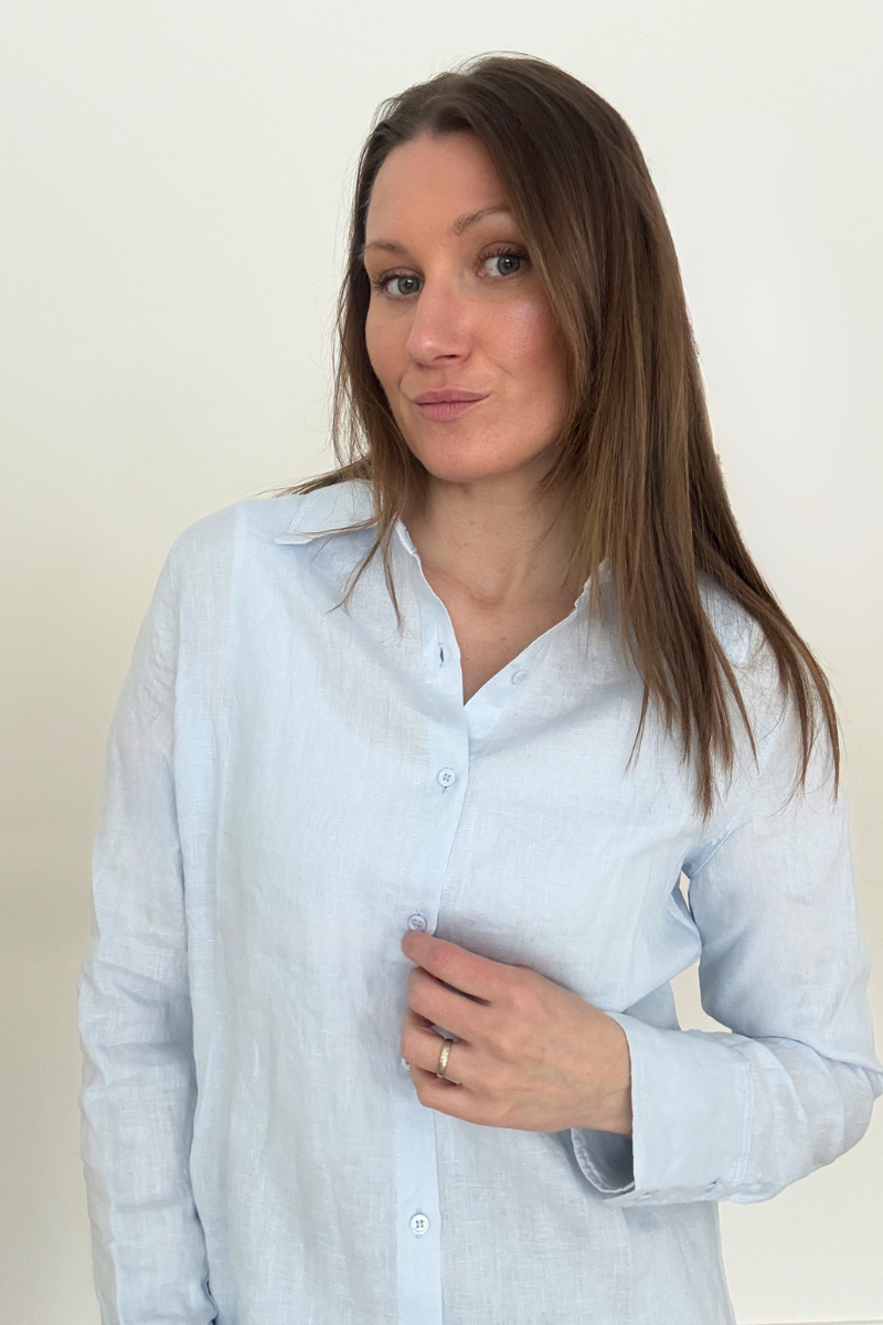 Brenda Linen Blouse