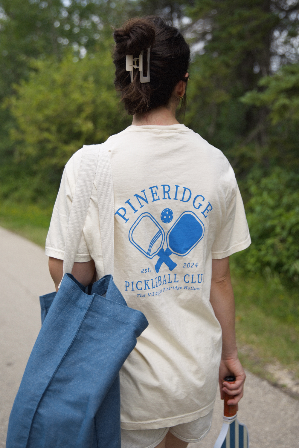 Pineridge Pickleball T-shirt | Ivory