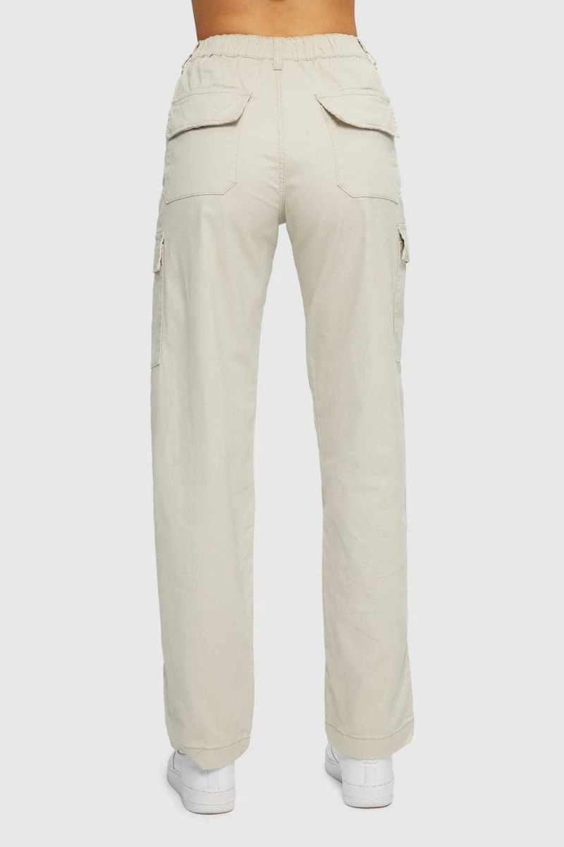 Straight Cut Cargo Pants