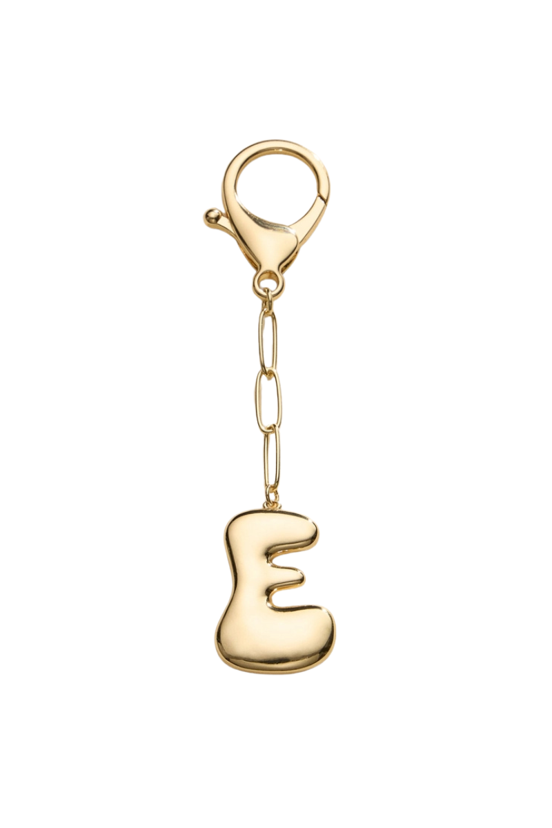 Bubble Letter Keychain