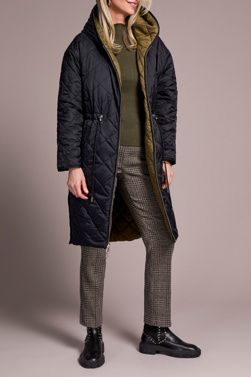 Reversible Long Puffer Jacket