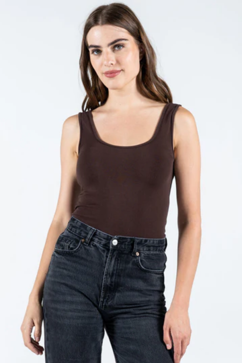 Bamboo Tank | Scoop neck